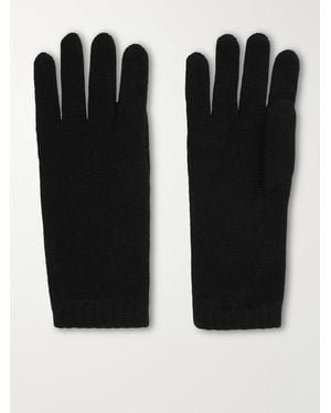 Johnstons of Elgin Cashmere Gloves - Black