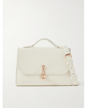 Gabriela Hearst Leonora Small Textured-Leather Shoulder Bag - Natural