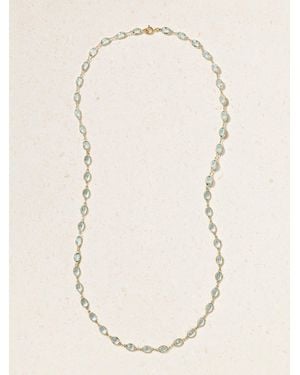 JIA JIA Chakra Aquamarine Necklace - Natural