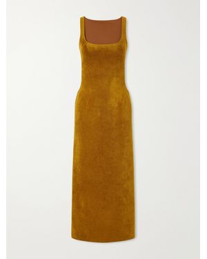 Alaïa Terry Midi Dress - Metallic