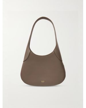 KHAITE Joan Small Leather Shoulder Bag - Natural