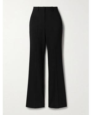 Theory Hose Mit Geradem Bein Aus Einer Wollmischung - Schwarz