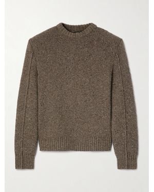 Bottega Veneta Wool-Blend Jumper - Brown