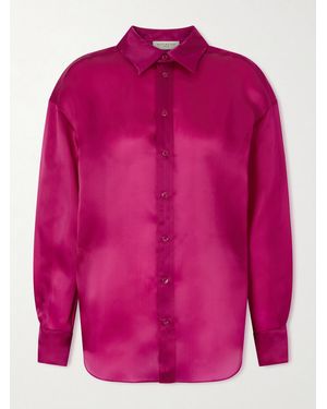 Kallmeyer Dani Silk-Organza Shirt - Pink