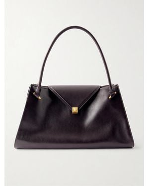 Versace Severine Calf Leather Large Tote - Black