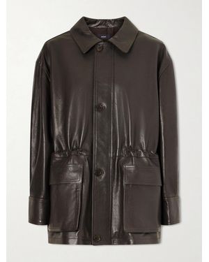 Arma Leather Jacket - Black