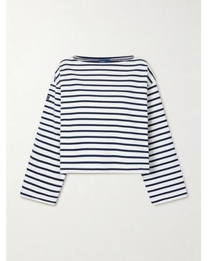 Polo Ralph Lauren T-Shirt Aus Baumwolle Mit Streifenmuster - Blau