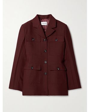 Ferragamo Faille Blazer - Red