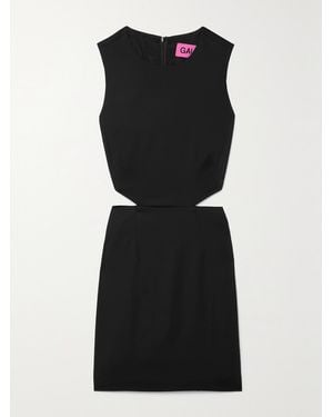 GAUGE81 Dinya Cutout Crepe Mini Dress - Black