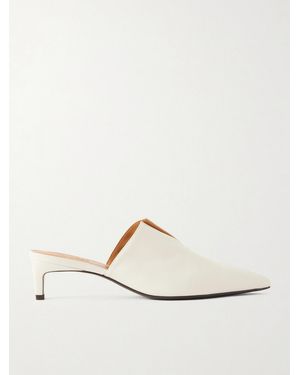 Tod's Leather Mules - White