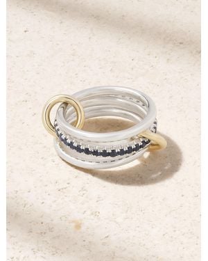 Spinelli Kilcollin Tigris 18-Karat, Sterling And Sapphire Ring - Natural