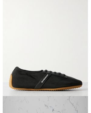Givenchy Sneakers Aus Mesh Mit Lederbesätzen - Weiß