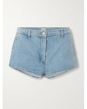 Magda Butrym Denim Shorts - Blue