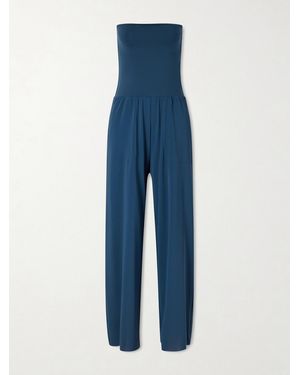 Eres Les Essentiels Dao Convertible Stretch-Jersey Jumpsuit - Blue