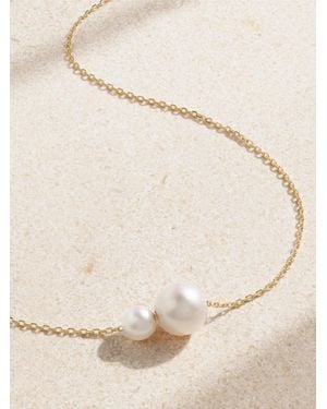 Mizuki 14-Karat Pearl Necklace - Natural
