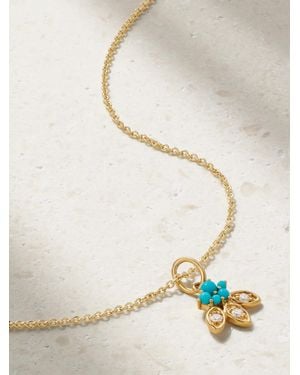 Sydney Evan 14-Karat, And Diamond Necklace - White