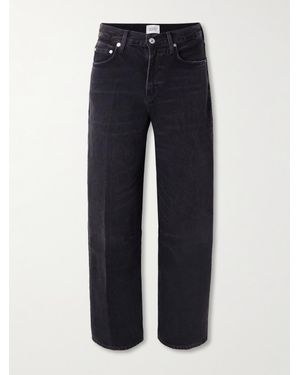 Citizens of Humanity Miro Mid-Rise Barrel-Leg Jeans - Blue