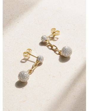 David Yurman Boucles D'Oreilles En Or 18 Carats (750/1000) Et Diamants Dy Madison - Neutre