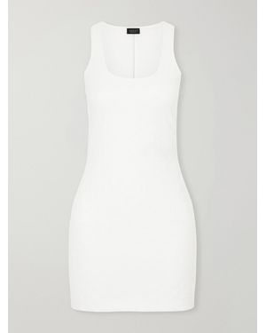 Gucci Embossed Jersey Mini Dress - White