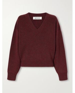 Rohe Wool Jumper - Red