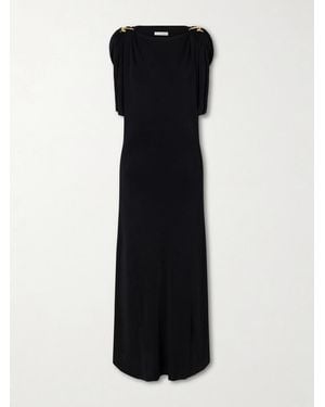 Altuzarra Henderson Woven Maxi Dress - Black