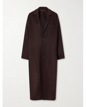 Victoria Beckham Wool-Blend Coat - Red