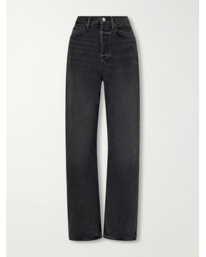Agolde Vintage Loose High-Rise Straight-Leg Jeans - Blue