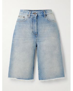 Dries Van Noten Denim Shorts - Blue