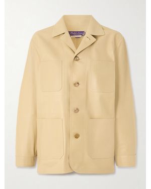 Ralph Lauren Adrianna Lederjacke - Natur