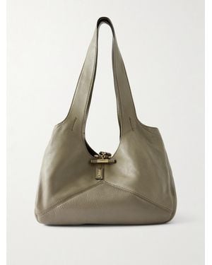 Chloé Baloon Tote Aus Vollnarbigem Leder - Natur