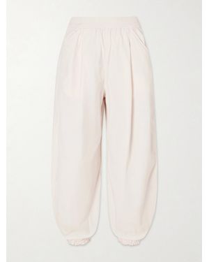 RÙADH Forbes Organic Cotton-Poplin Tapered Pants - Natural