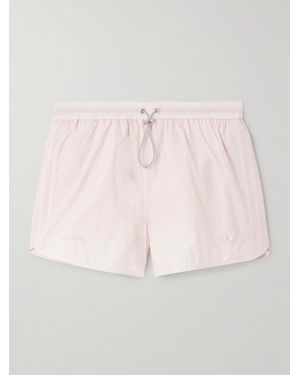 adidas Originals Wales Bonner Embroidered Shell Shorts - Pink
