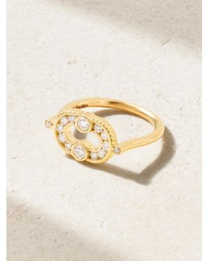 Viltier Magnetic 18-Karat Diamond Ring - Natural