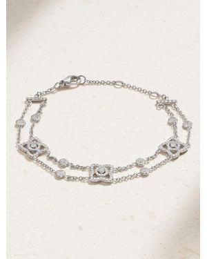 De Beers London Lotus By De Beers 18-Karat Diamond Bracelet - Natural