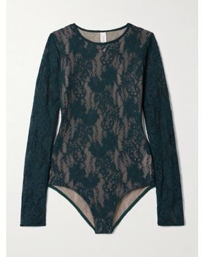 Zimmermann Body Aus Spitze - Blau