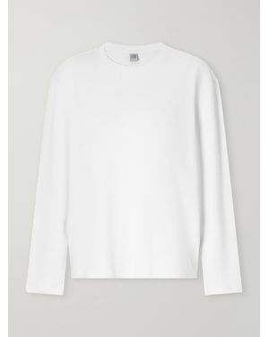 Flore Flore Maggie Organic Cotton-Jersey T-Shirt - White