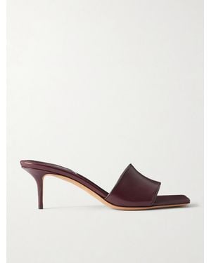 Emme Parsons Stasera 55 Leather Heel Sandals - Red