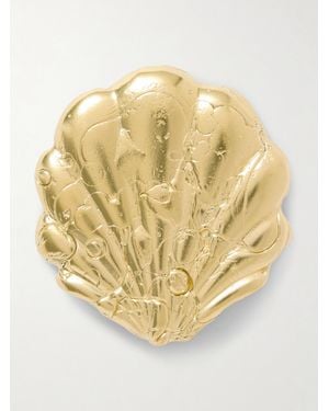 YSSO Aphrodite Vergoldete Brosche - Mettallic