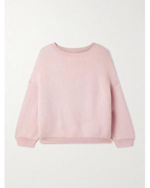 KHAITE Sabina Cashmere And Mohair-Blend Jumper - Pink
