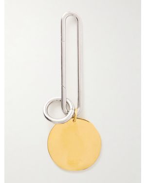Jil Sander Und Goldfarbener Taschenanhänger - Natur