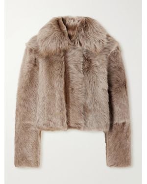 Arma Lucie Shearling Jacket - Natural