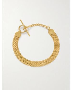 Loren Stewart Chainmail Vermeil Bracelet - Metallic