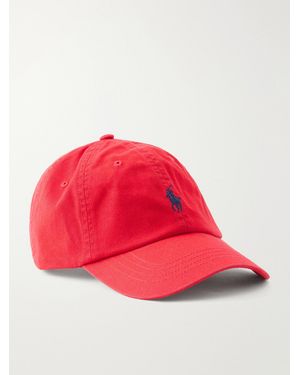 Polo Ralph Lauren Embroidered Cotton-Twill Cap