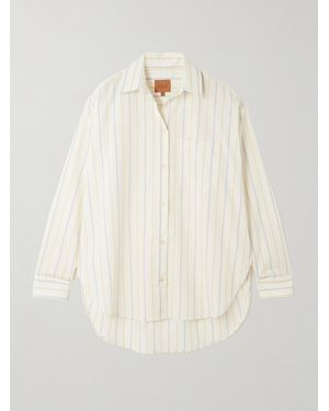 Jamie Haller The Essential Striped Cotton-Poplin Shirt - Natural