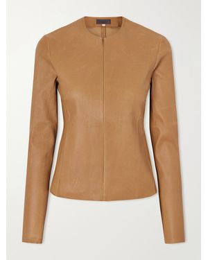 Stouls Imany Leather Top - Brown