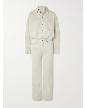 Haikure Tessie Jumpsuit Aus Denim - Weiß