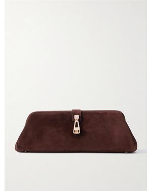 Gabriela Hearst Pochette En Daim Paola - Marron
