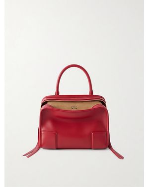 Loewe Amazona 180 Small Leather Shoulder Bag - Red
