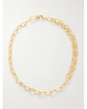 Roxanne Assoulin The Paperclip-Tone Necklace - Natural