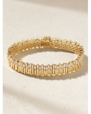 Suzanne Kalan 18-Karat Diamond Tennis Bracelet - Natural